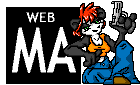 anthro panda girl holding a gun and sitting with a content warning reading 'Web MA'